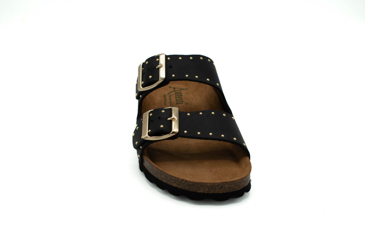 Sandalia BIO Madrid tachas negro
