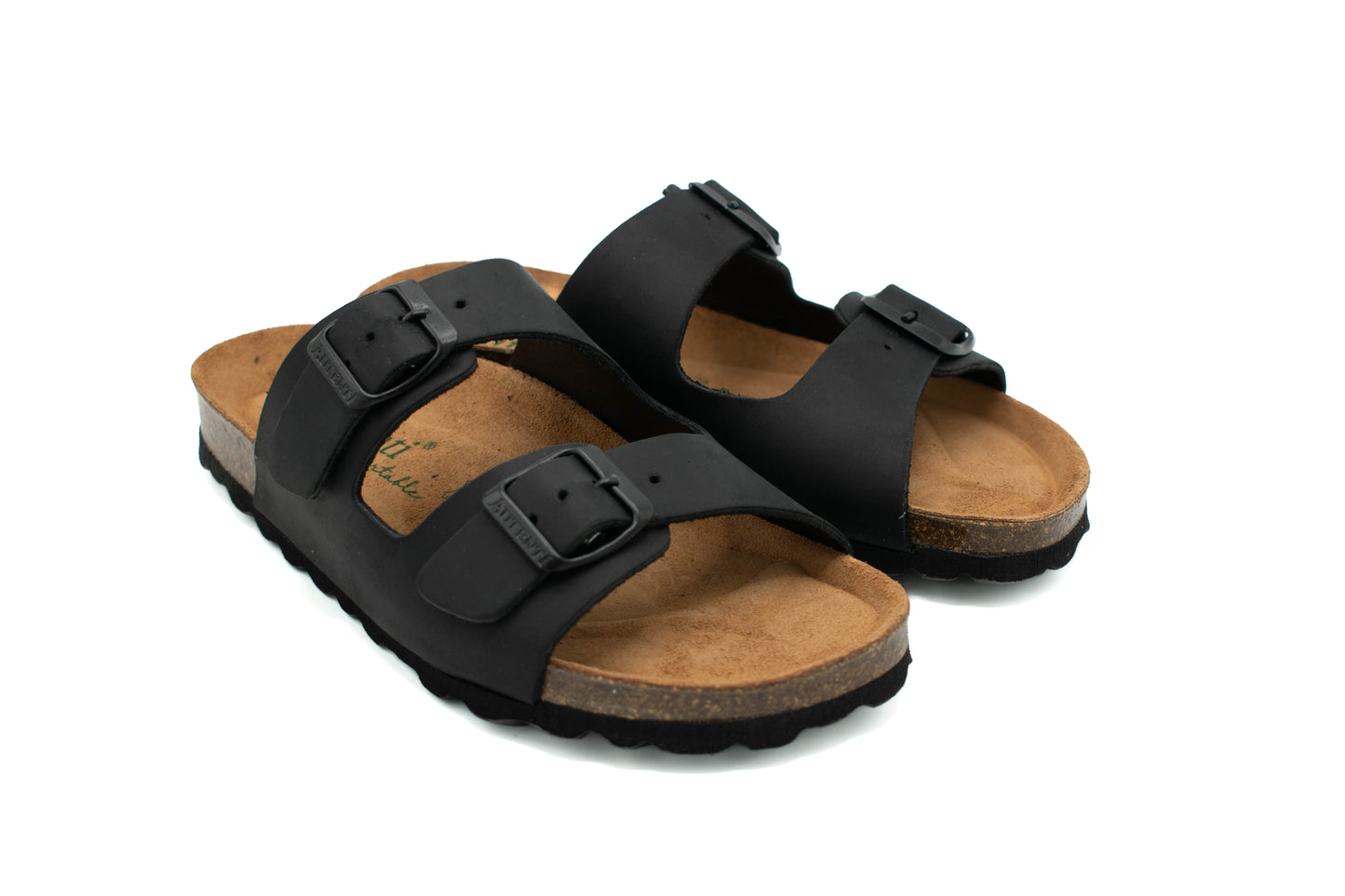Sandalia BIO Milán piel negro