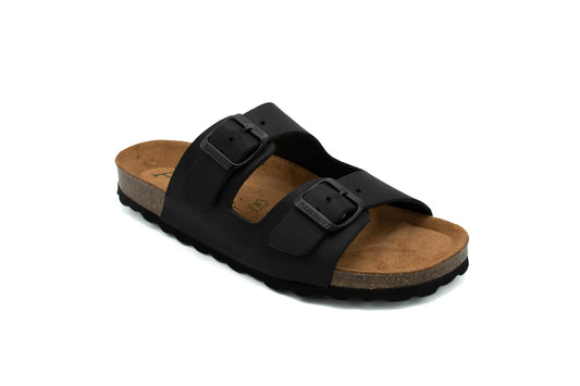Sandalia BIO Milán piel negro